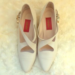 Kenzo Cream Kitten Heels